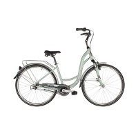 Женский велосипед Stinger 700C Barcelona Std размер 17", зеленый 700AHV.BARCELStd.17GN1