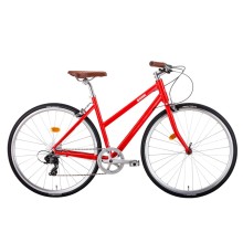 Городской велосипед Bear Bike Amsterdam 2021 рост 480 мм красный