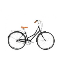 Городской велосипед Bear Bike Lissabon 2022 рост 450 мм чёрный