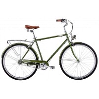 Городской велосипед Bear Bike London 2021 рост 500 мм зелёный