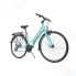 Городской велосипед DEWOLF Asphalt 10 W (бирюза/черный/светло-голубой, рама 14)
