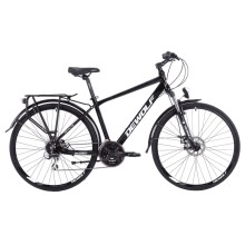 Городской велосипед DEWOLF Asphalt 20 (черный/белый/серый, рама 18)