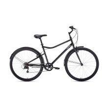 Городской велосипед Forward Parma 28 2021, черный/белый, рама 19"