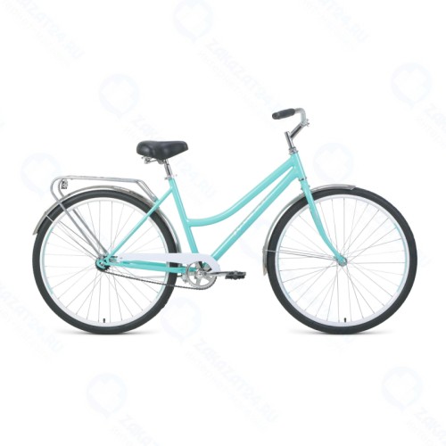 Городской велосипед Forward Talica 28 1.0 2021, мятный/белый, рама 19