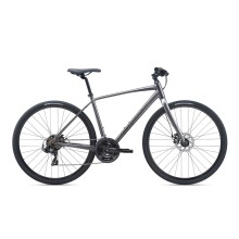Городской велосипед Giant Escape 3 Disc, Metallic Black, размер L