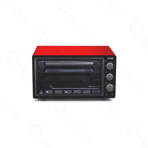 Мини печь ARTEL MD 3216 L красно-черная