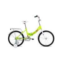 Детский велосипед ALTAIR CITY KIDS 20 Compact 2021, зеленый, рост 13"