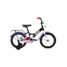Детский велосипед Altair Kids 16 2021, черный/белый, рама One Size