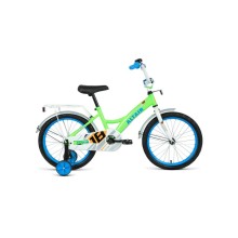 Детский велосипед Altair Kids 18 2021, ярко-зеленый/синий, рама One Size