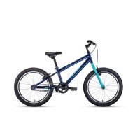 Детский велосипед Altair MTB HT 20 1.0 2021, темно-синий/бирюзовый, рама 10.5"