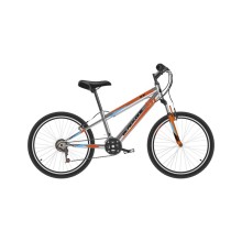Детский велосипед Black One Ice 20" серебристый/оранжевый/голубой 10"