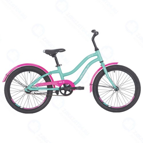 Детский велосипед Dewolf WAVE 20 (бирюза/пурпур/белый)