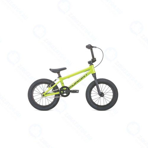 Детский велосипед Format Kids 14 bmx 2021, желтый, рама One Size