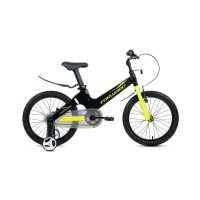 Детский велосипед FORWARD COSMO 18 2020-2021, черный/зеленый
