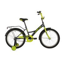 Велосипед FOXX 20" BRIEF зеленый, сталь, тормоз нож, крылья, багажник 203BRIEF.GN21