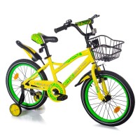 Детский велосипед Mobile Kid Slender 18", Yellow Green