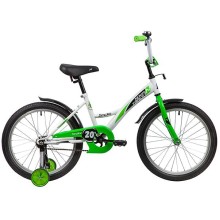 Детский велосипед Novatrack 20" Strike, белый-зелёный 203STRIKE.WTG20