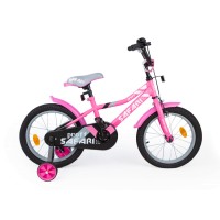 Детский велосипед Safari proff 16" BL0042, розовый матовый