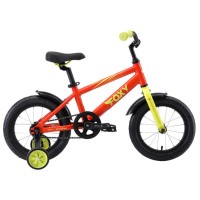 Детский велосипед Stark Foxy 14 2019, оранжевый, рама One size