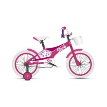 Детский велосипед Stark Tanuki 16 Girl белый/розовый