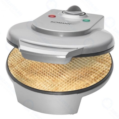 Вафельница Bomann HA 5017 CB серебро