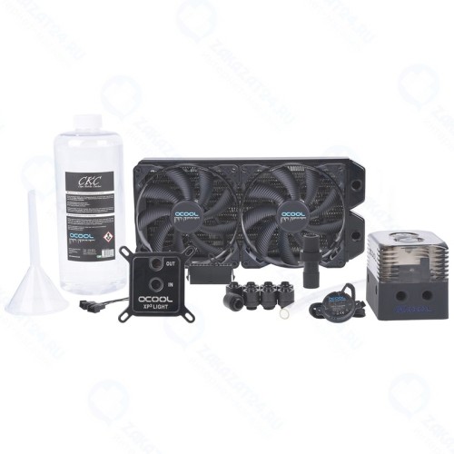 Комплект СВО Alphacool Eissturm Gaming Copper 30 2x140