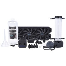 Комплект СВО Alphacool Eissturm Hurricane Copper 45 3x120 Комплект СВО Alphacool Eissturm Hurricane Copper 45 3x120