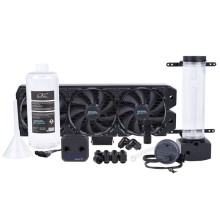 Комплект СВО Alphacool Eissturm Hurricane Copper 45 3x140 Комплект СВО Alphacool Eissturm Hurricane Copper 45 3x140