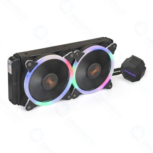 СВО для процессора ExeGate BlackWater-240.PWM.RGB EX286160RUS