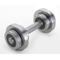 Гантель Атлант Спорт с галтованными дисками 5 кг (металл), разборная