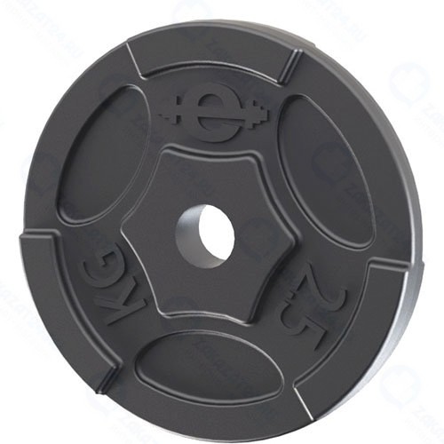 Диск Euro Classic ES-0244, диаметр 26 мм, 2.5 кг, чугунный