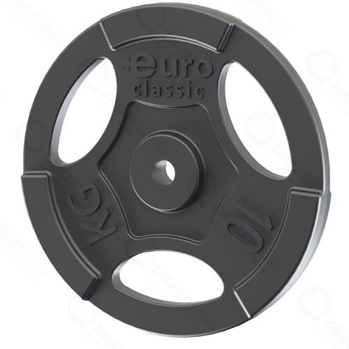 Диск Euro Classic ES-0246, диаметр 26 мм, 10 кг, чугунный