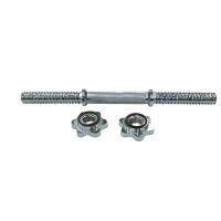 Гриф LITE WEIGHTS R0235 гантельный, хромированный, длина 41 см