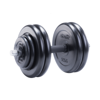 Гантель STARFIT DB-702 25,5 кг (1 шт.), разборная обрезиненная