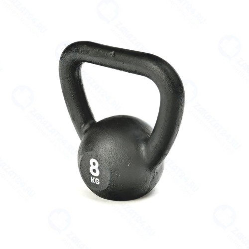 Гиря Reebok, для кросс-тренинга 8 кг, чугунная