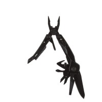 Мультитул Stinger 13 инструментов, нейлоновый чехол, 9 насадок, черный