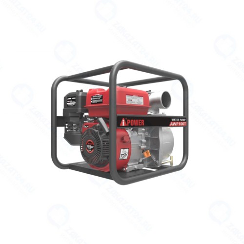 Мотопомпа бензиновая A-iPower для грязной воды AWP100T 30241