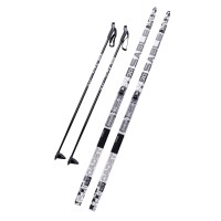 Лыжный комплект NNN, Sable, 150 см с палками