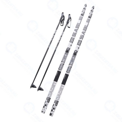 Лыжный комплект NNN, Sable, 150 см с палками