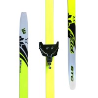 Лыжный комплект без палок с креплениями на 75 мм СОБОЛЬ STC STEP KID 100 см
