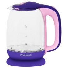 Чайник Starwind SKG1513 фиолетовый/розовый