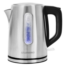Чайник Starwind SKS3091 серебристый/черный