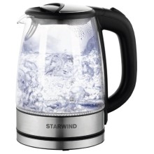 Чайник Starwind SKG5210 черный/серебристый