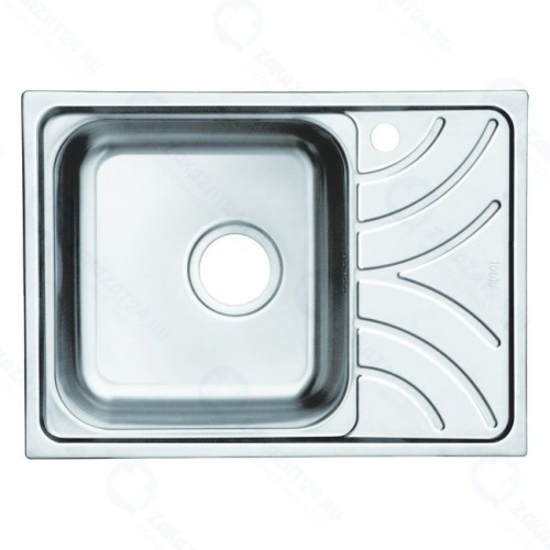 Кухонная мойка IDDIS Arro S ARR60SLi77, шелк, чаша слева, 605*440