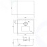 Кухонная мойка для подстольного монтажа IDDIS Edifice EDI54S0i77
