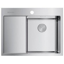 Кухонная мойка OMOIKIRI Akisame 65-IN-R 4973059 нержавеющая сталь Кухонная мойка OMOIKIRI Akisame 65-IN-R 4973059 нержавеющая сталь