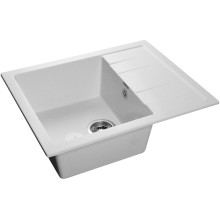 Кухонная мойка GRANFEST QUADRO Q-650L иней Кухонная мойка GRANFEST QUADRO Q-650L иней