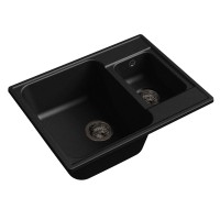 Кухонная мойка GranFest QUARZ ECO-09 черный