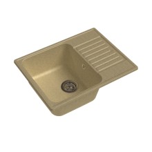 Кухонная мойка GranFest QUARZ ECO-13 чаша+кр 620*480 (бежевый) Кухонная мойка GranFest QUARZ ECO-13 чаша+кр 620*480 (бежевый)
