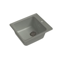 Кухонная мойка GranFest QUARZ ECO-17 1-чаш. 420*480 (серый) Кухонная мойка GranFest QUARZ ECO-17 1-чаш. 420*480 (серый)